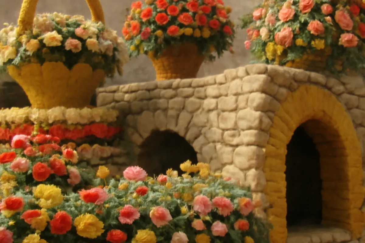 Marché et corso fleuri de Nyons : comprendre deux traditions — vue 2