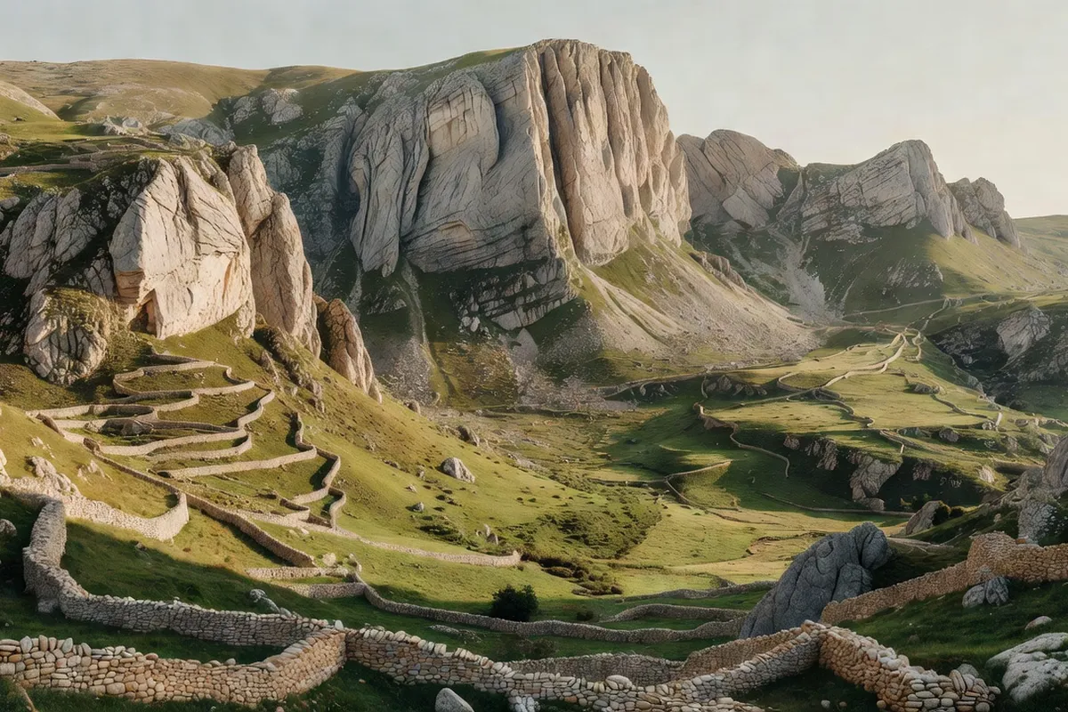 Diois et Vercors drômois : vallées, falaises et villages de montagne — vue 1