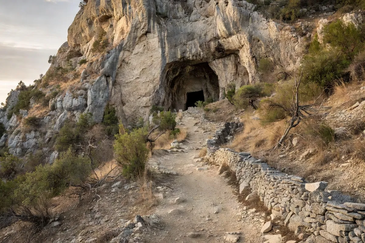 Grotte de Rochecourbière : refuge, mémoire et paysage de Grignan — vue 1