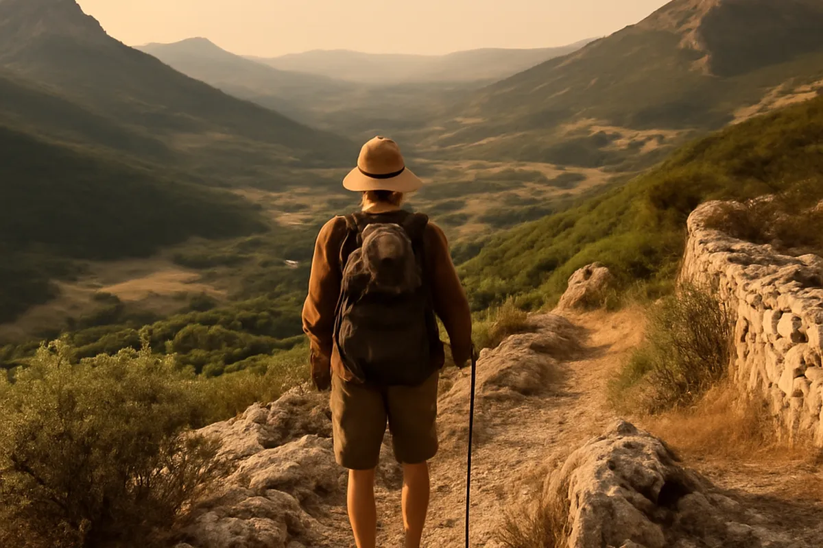 Randonnées en Drôme provençale : chemins, cols et villages — vue 2