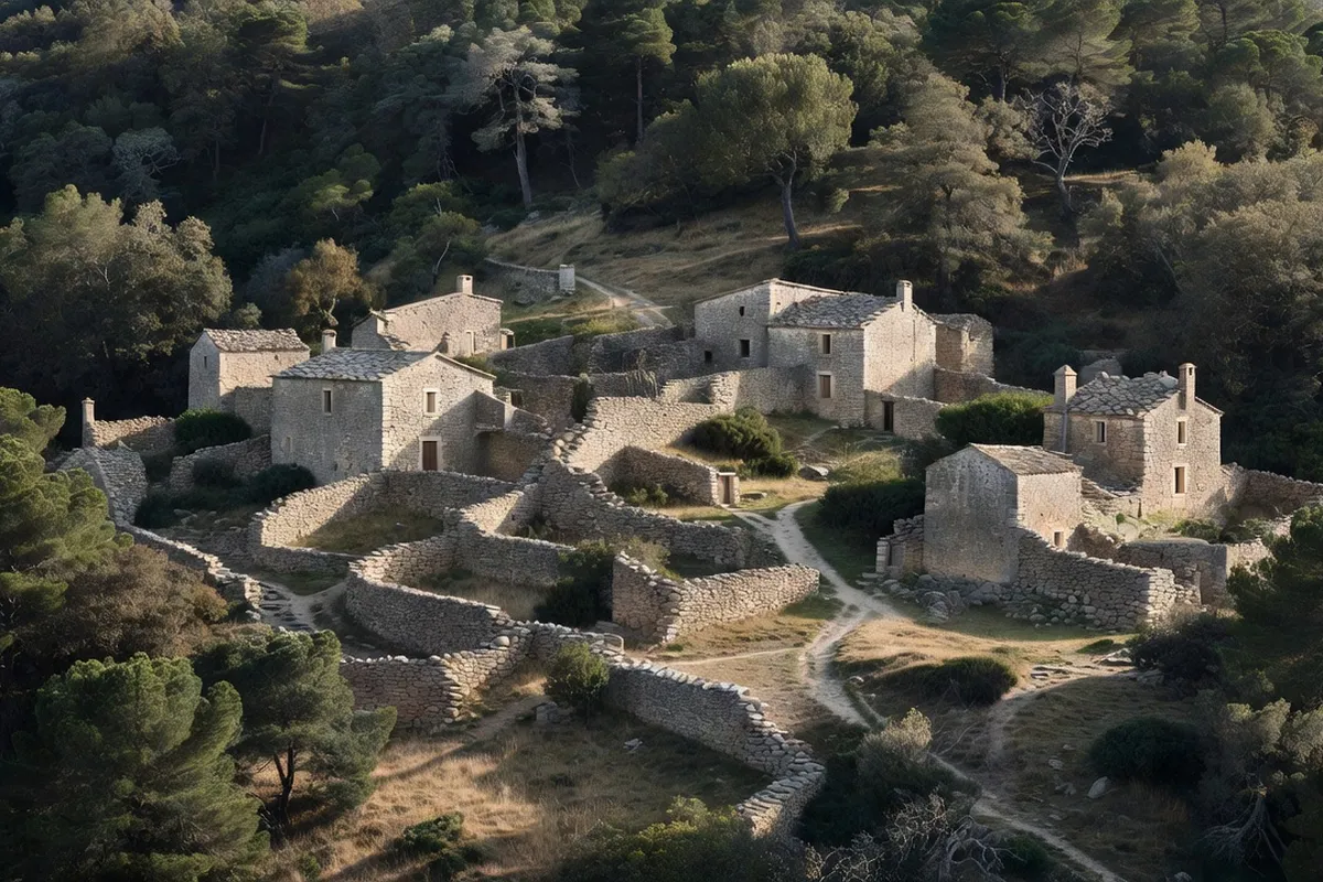 Arpavon : reliefs, pierre et silence dans les Baronnies — vue 1