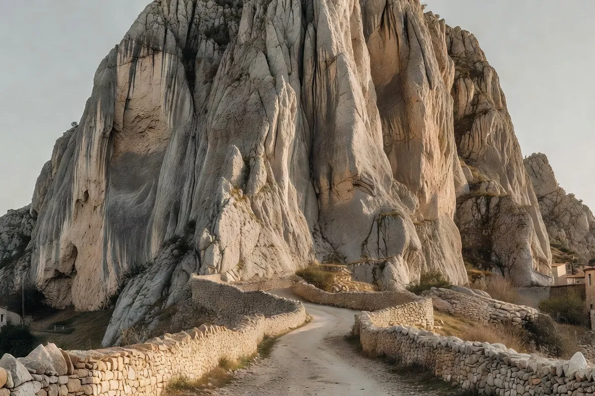 Échevis : un village du Diois entre gorges et falaises — vue 1