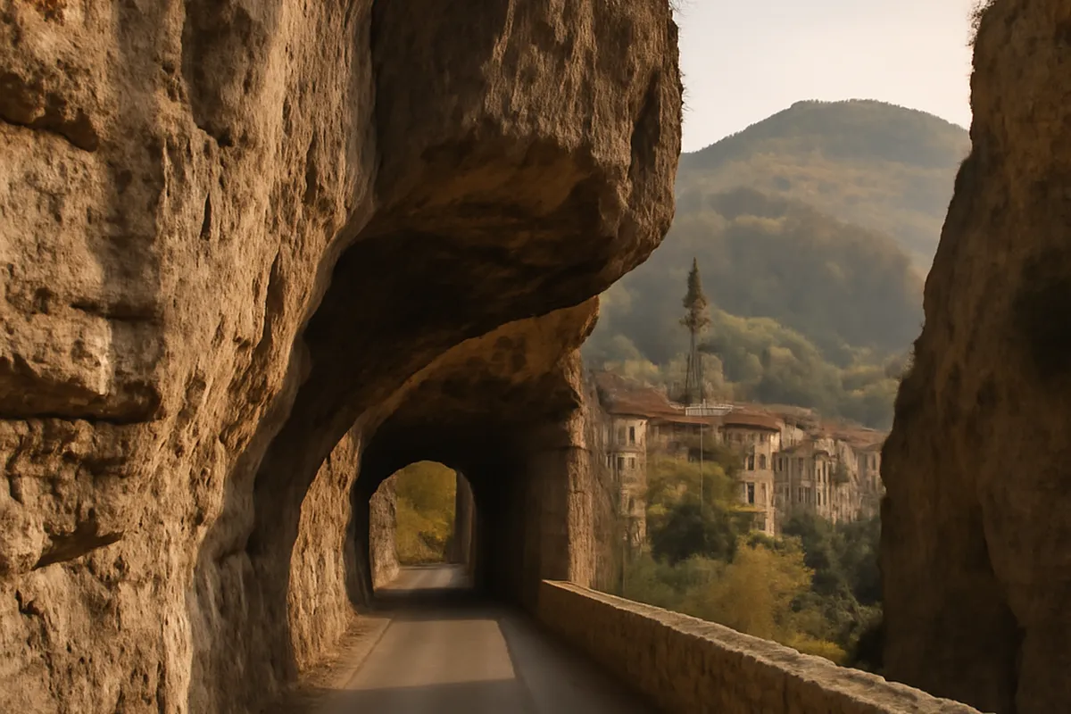 Échevis : un village du Diois entre gorges et falaises — vue 2