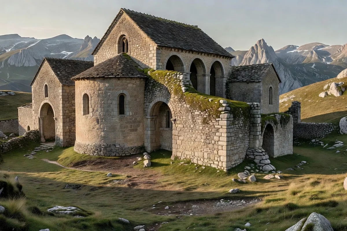 Léoncel : abbaye, clairières et silence du Diois — vue 1