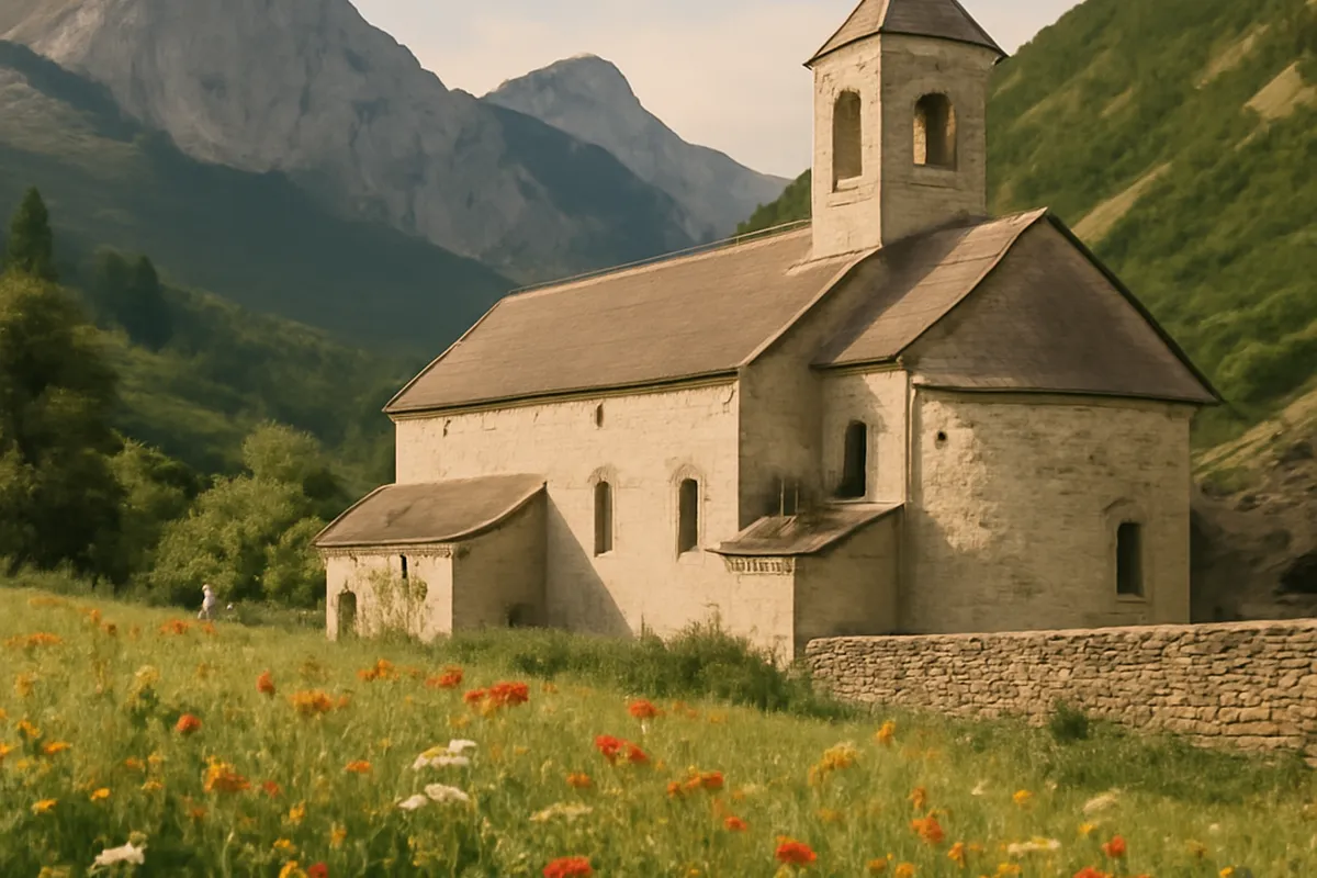 Léoncel : abbaye, clairières et silence du Diois — vue 2