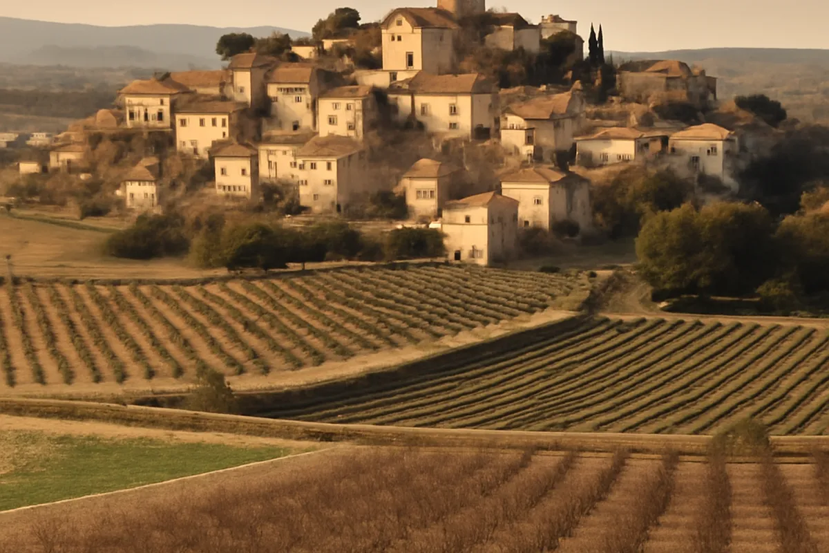 Villages de la Drôme des Collines : Albon, Alixan, Allan et Allex — vue 2