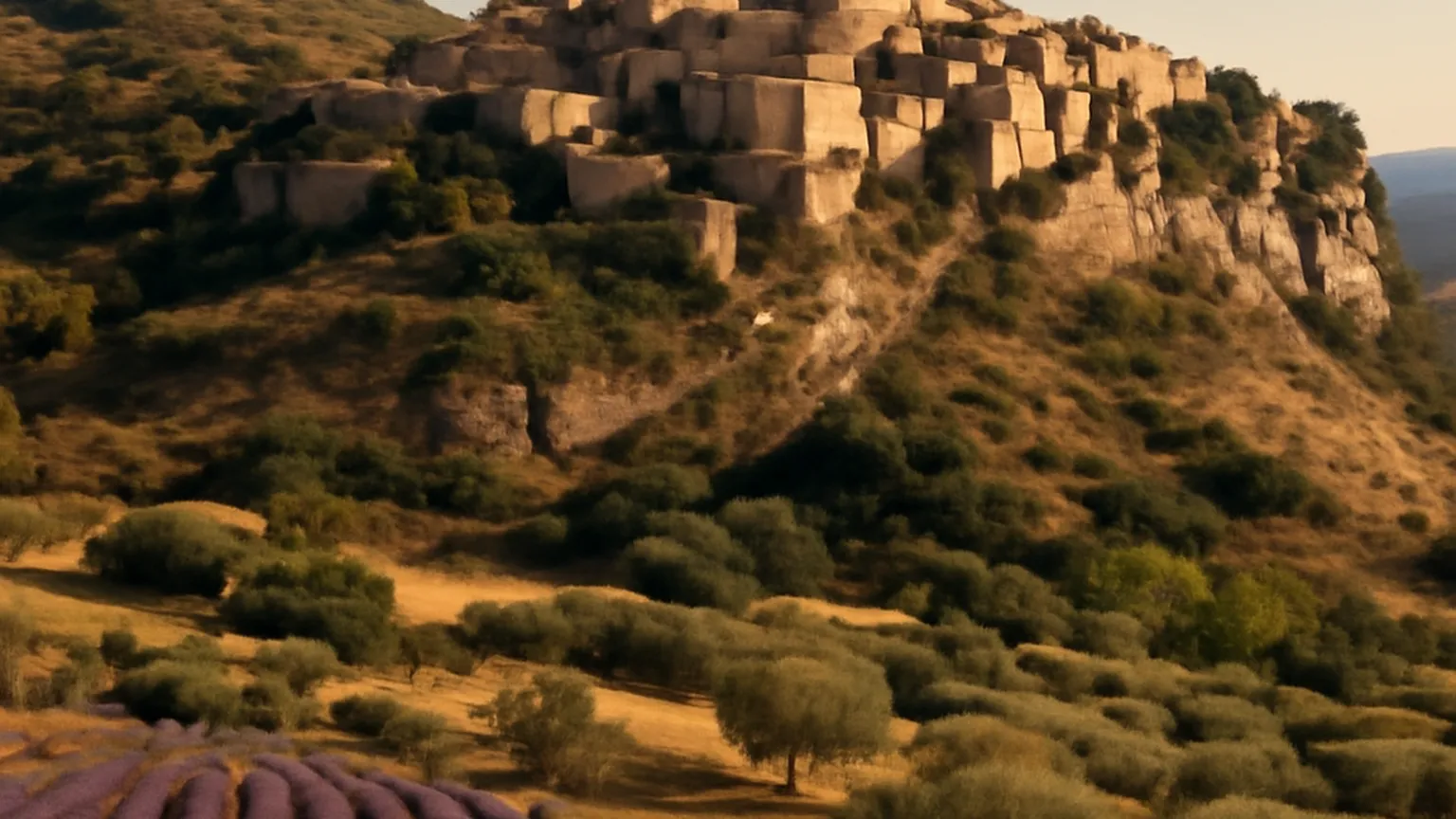 Drôme provençale : villages perchés, pierres sèches et terroir