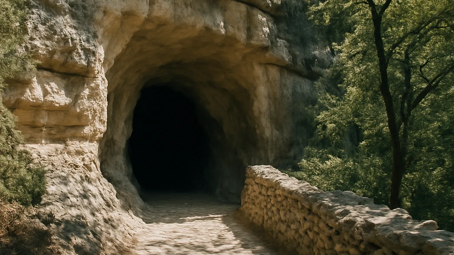 Grotte de Rochecourbière : refuge, mémoire et paysage de Grignan