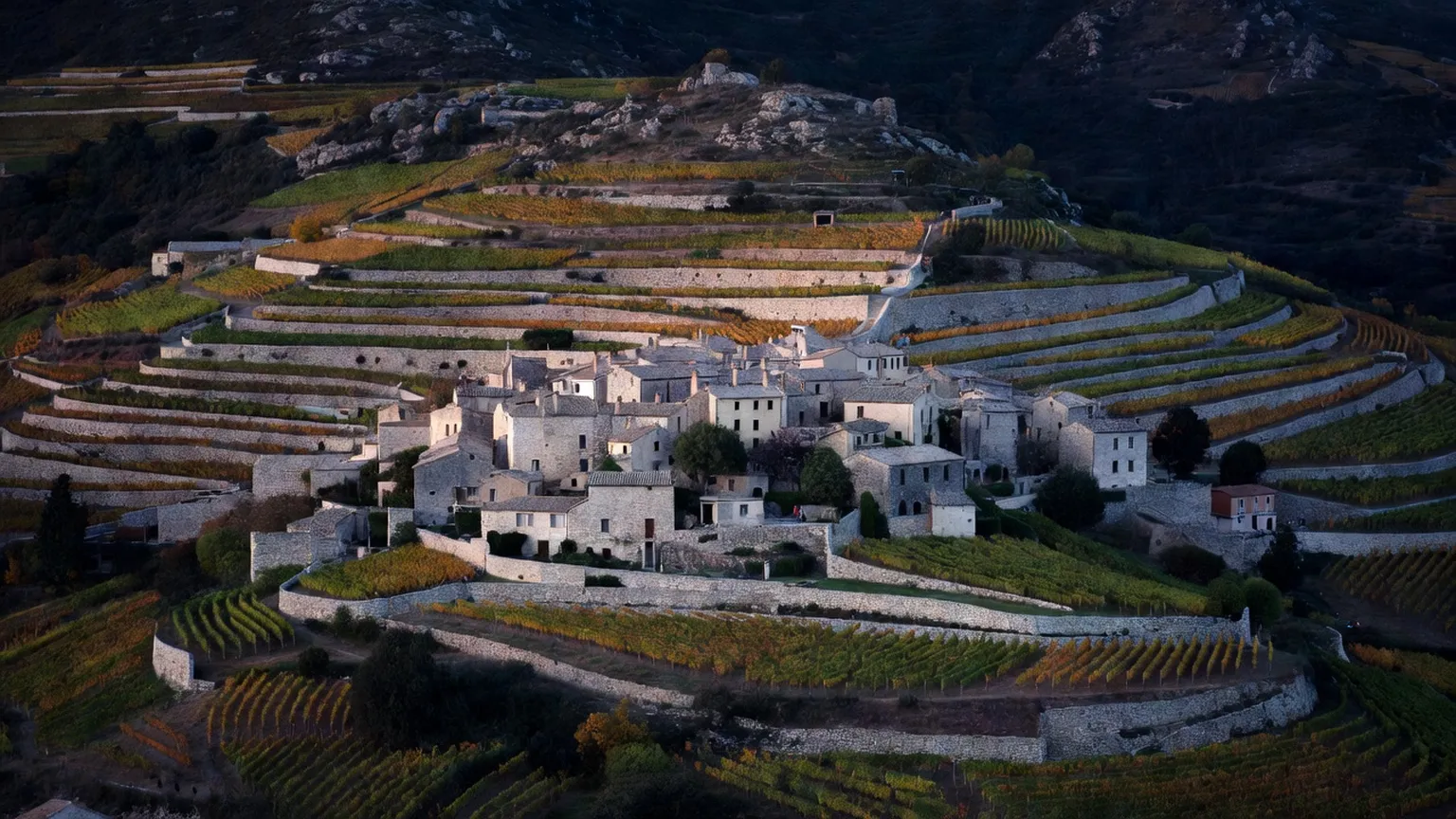 Vinsobres : village viticole des Baronnies